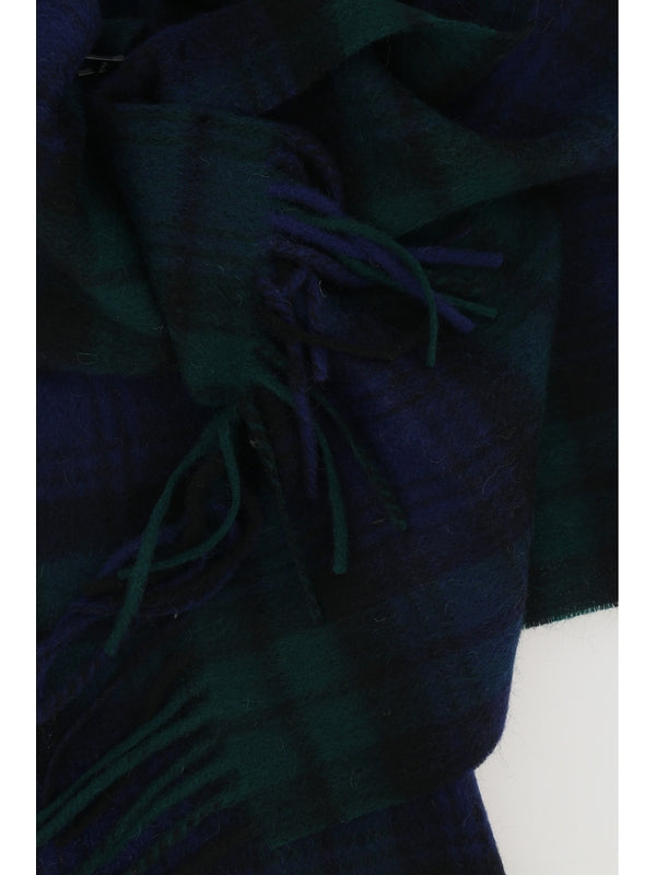 Bless Navy Wool Mufflers