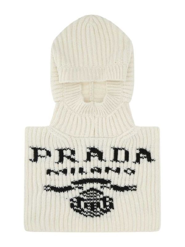 Logo Intarsia Balaclava