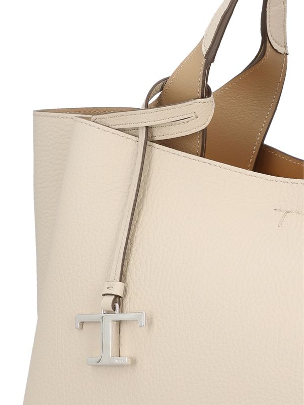 Tod's White Tote Bag