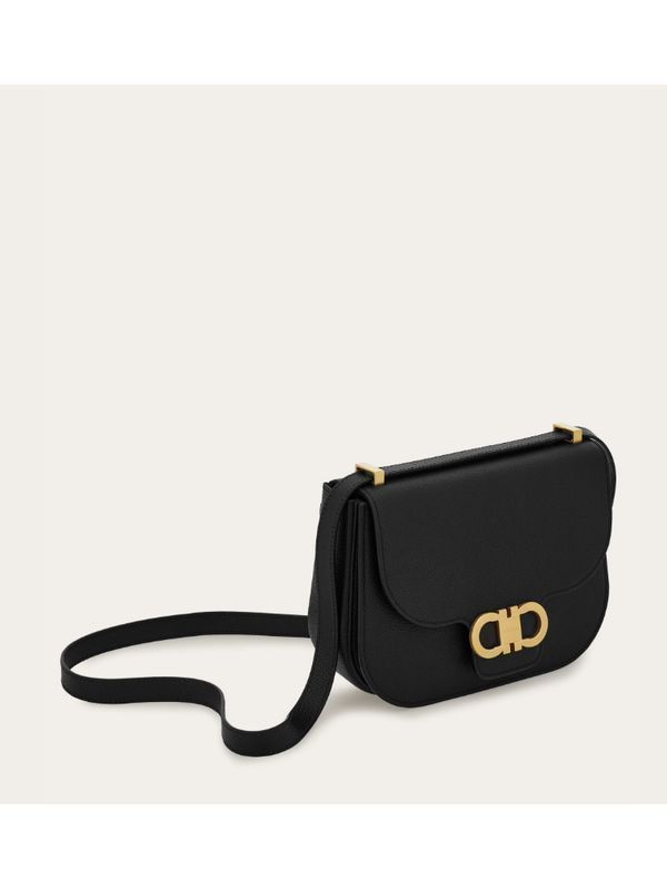Double Gancini Shoulder Bag