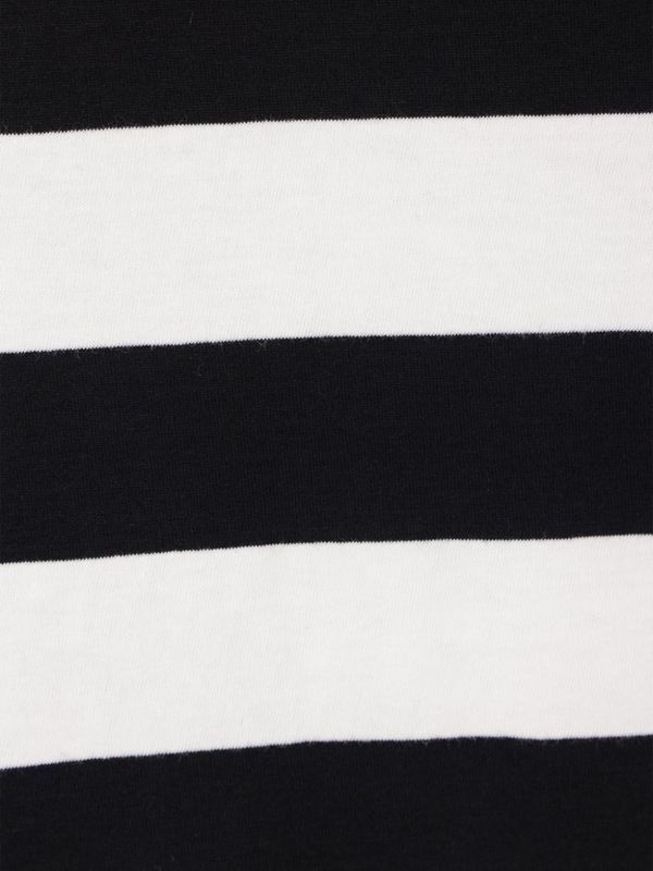 Stripe Pattern Cotton Knit