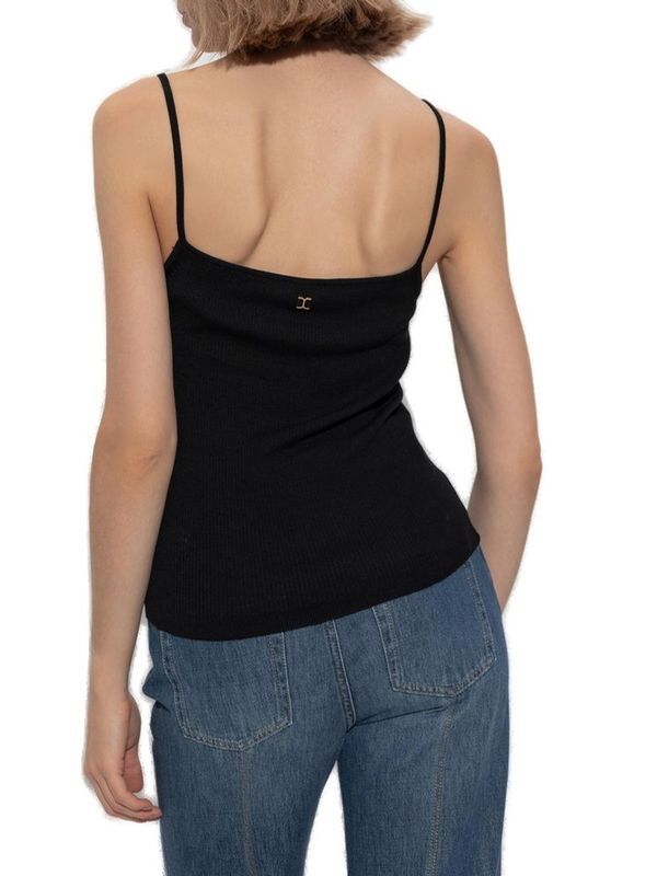 Back Logo Adornment Rib Tank
  Top