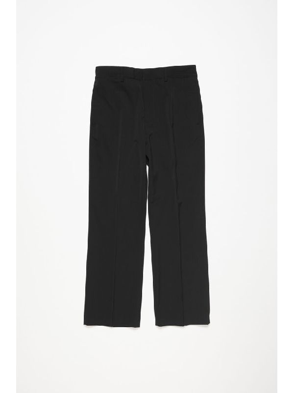 Wool Blend Tailored Pants