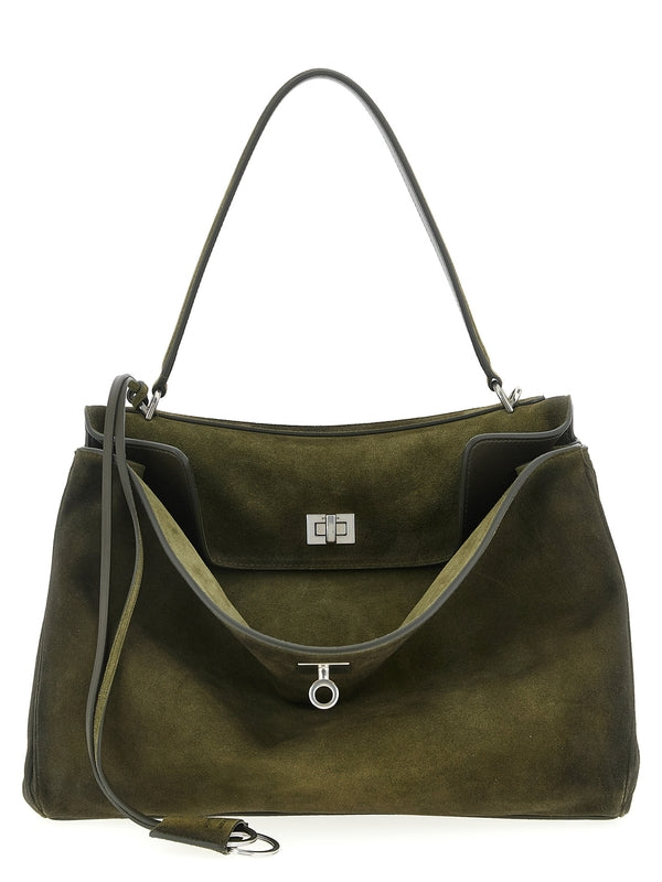 Balenciaga Green Tote Bags