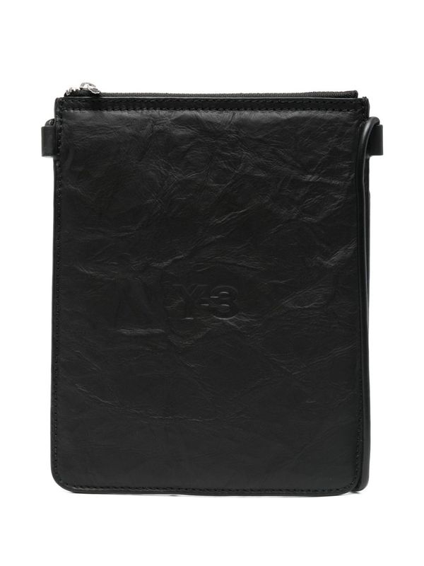 Logo Leather Crossbody Bag