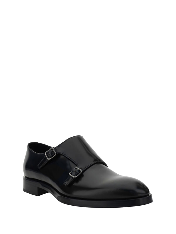 Leather Monkstrap Shoes