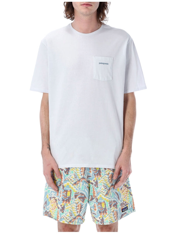 Patagonia White Short Sleeve T-Shirt