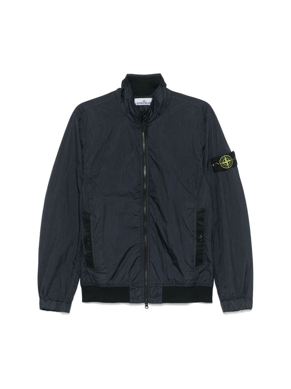 Wappen Patch High Neck Nylon
  Bomber Jacket