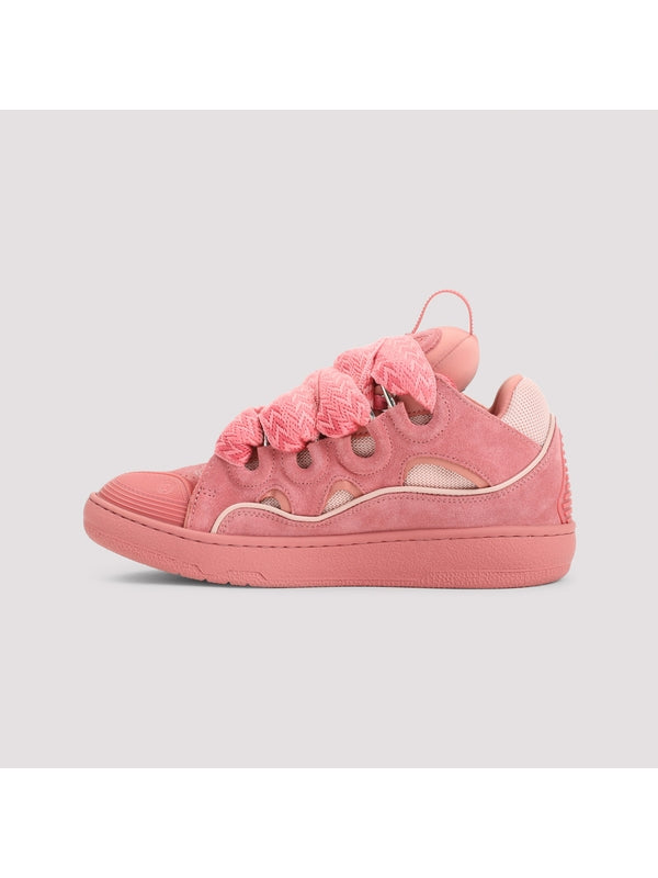 Lanvin Pink Low Top Sneakers