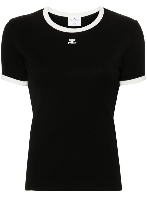 Courrèges Black Half Sleeve
