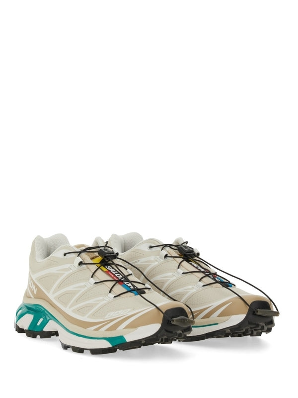 Salomon Beige Low Top Sneakers