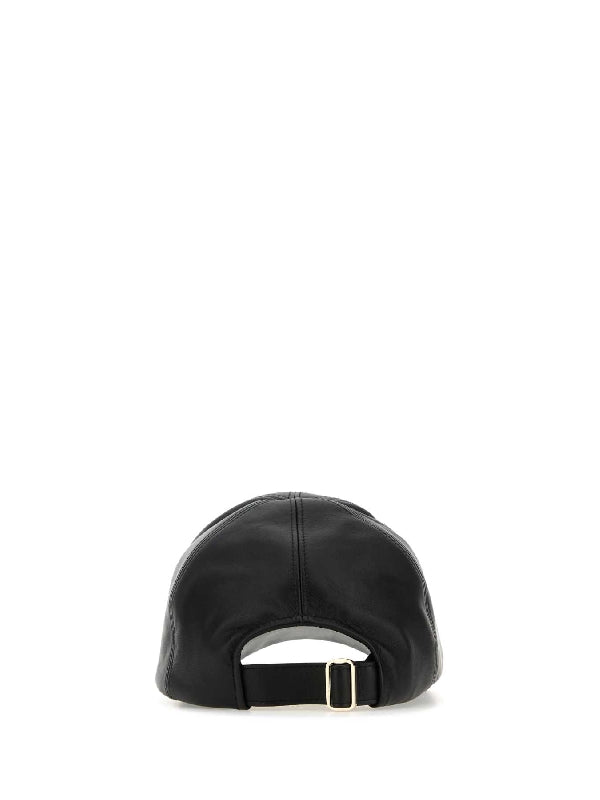 Ashley Leather Ball Cap