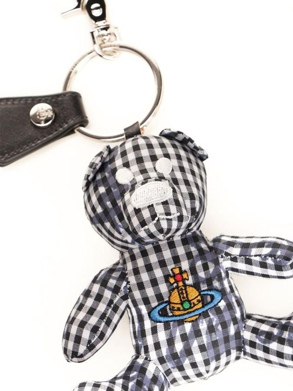 Orb Teddy Bear Charm Keyring