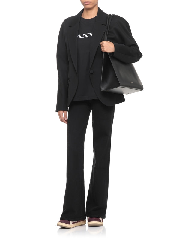 Lanvin Black Tailored Jackets