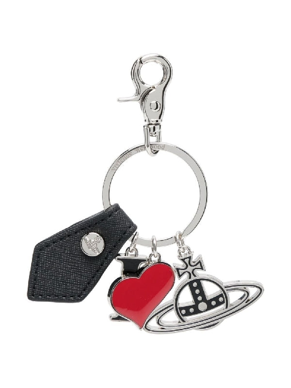 I Love Orb Charm Decoration Keyring