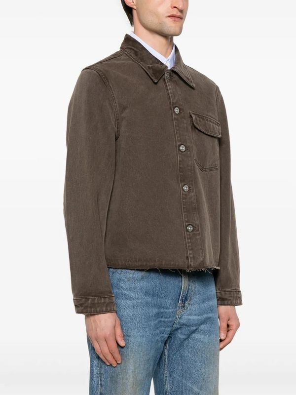 Cut Reverse Denim Jacket