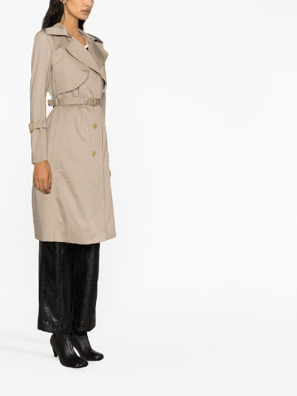 Cotton Belted Trench Coat