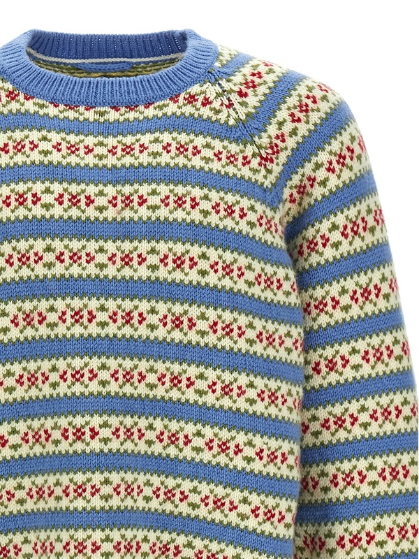 Wedgewood Blue Virgin Wool Knit