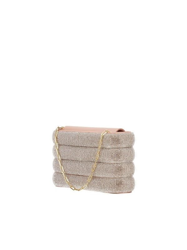 Rhinestone Pavé Clutch Bag