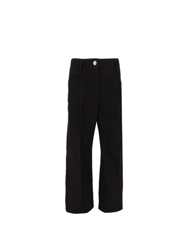 Patou Black Denim Pants