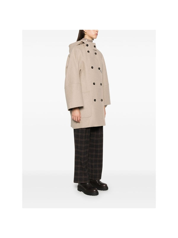 Arturo Wool Cashmere Hoodie Coat