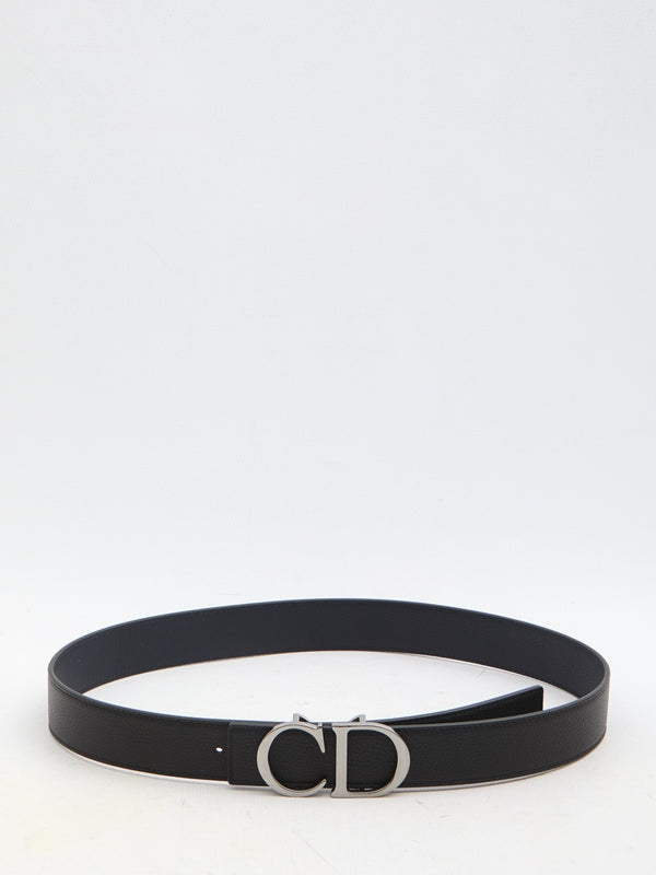 Cd Logo Reversible Leather Belt