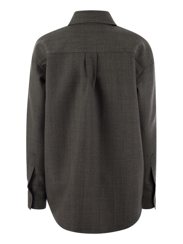 Wool Silk Long
  Shirt