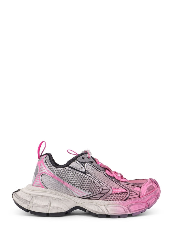 Balenciaga Grey Pink Low Top Sneakers