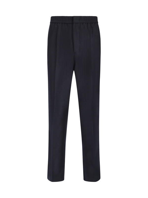 ami - Straight Wool Pants - Jente