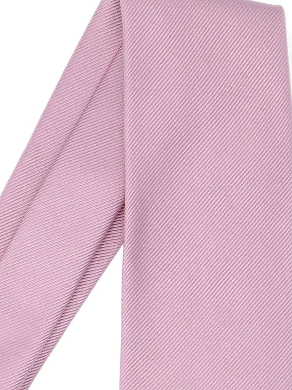 Ribbed Detail Silk Necktie