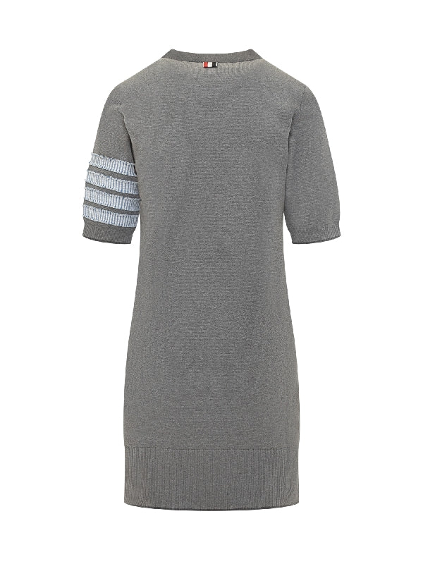 4-Bar Knit Mini Dress