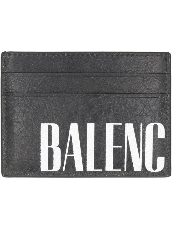 Balenciaga Black Card Holders