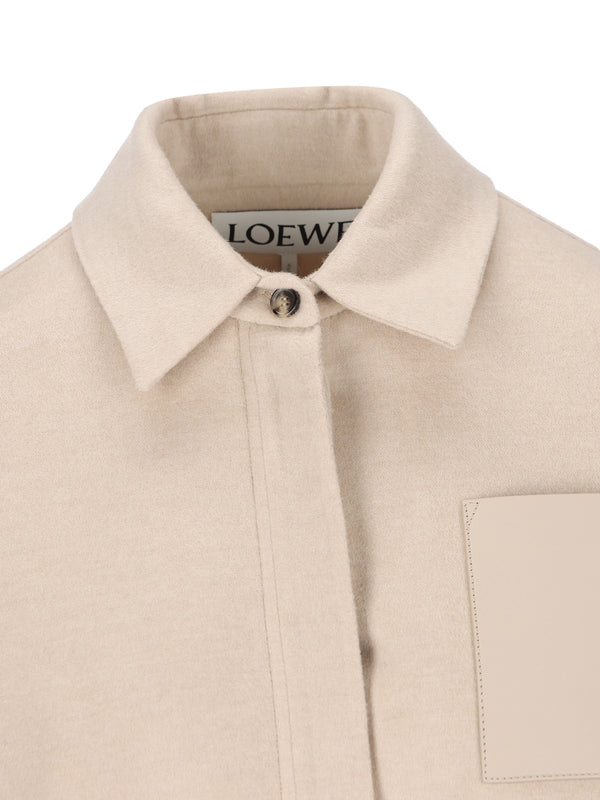 Cashmere Wool Overshirt