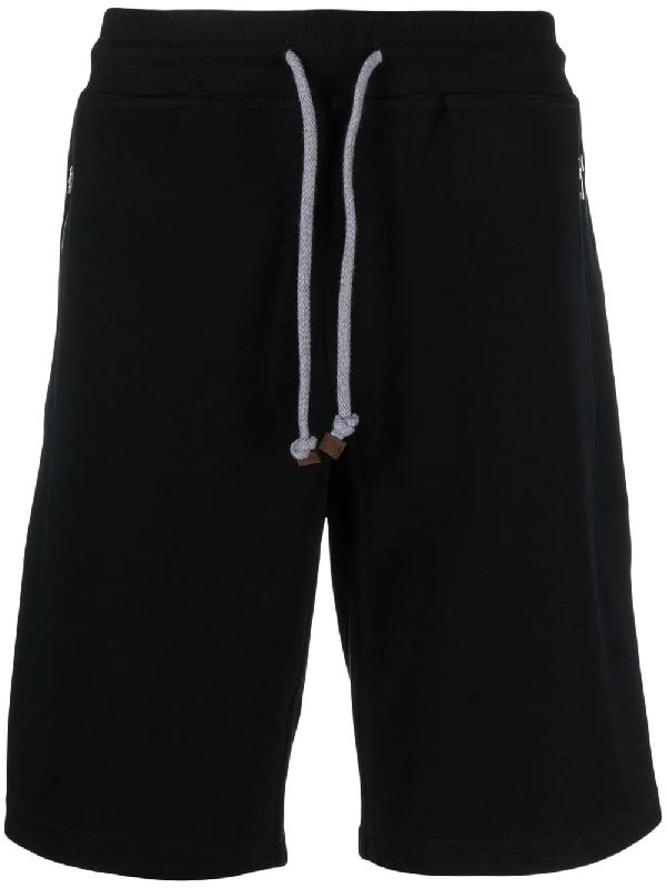 Zip Pocket Cotton Bermuda Shorts