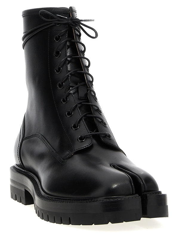 Tabi Leather Lace-Up Boots