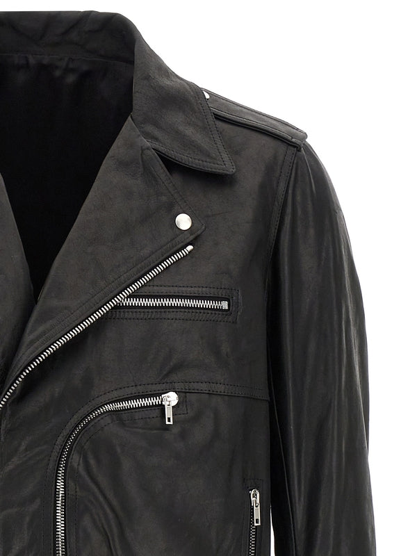 BAUHAUS STOOGES Leather Biker Jacket