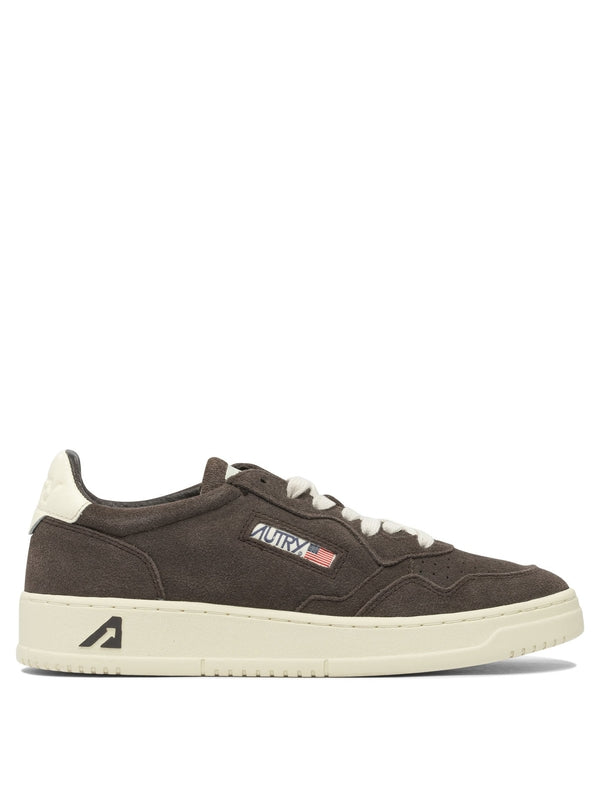 Autry Brown Low Top Sneakers
