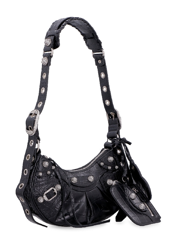 Balenciaga Le Cargol Xs Black Crossbody & Shoulder Bags