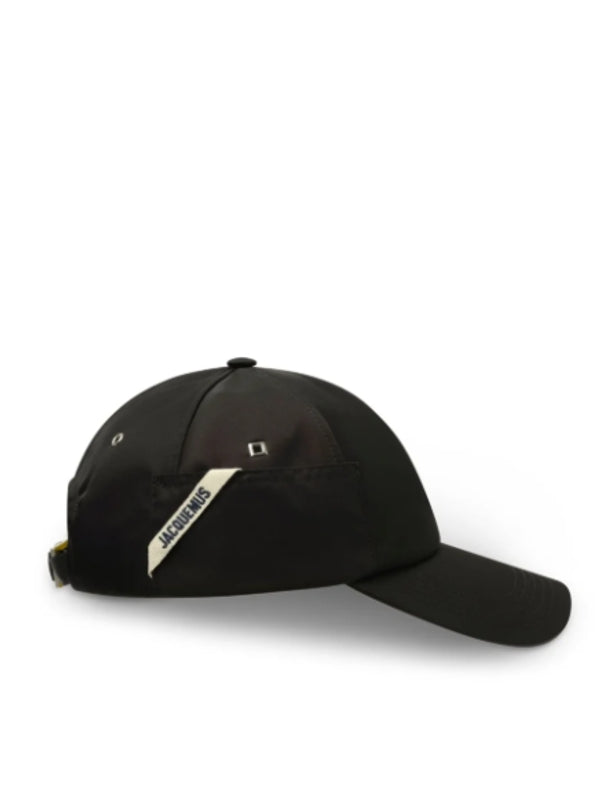 Side Logo Patch Cotton Ball Cap