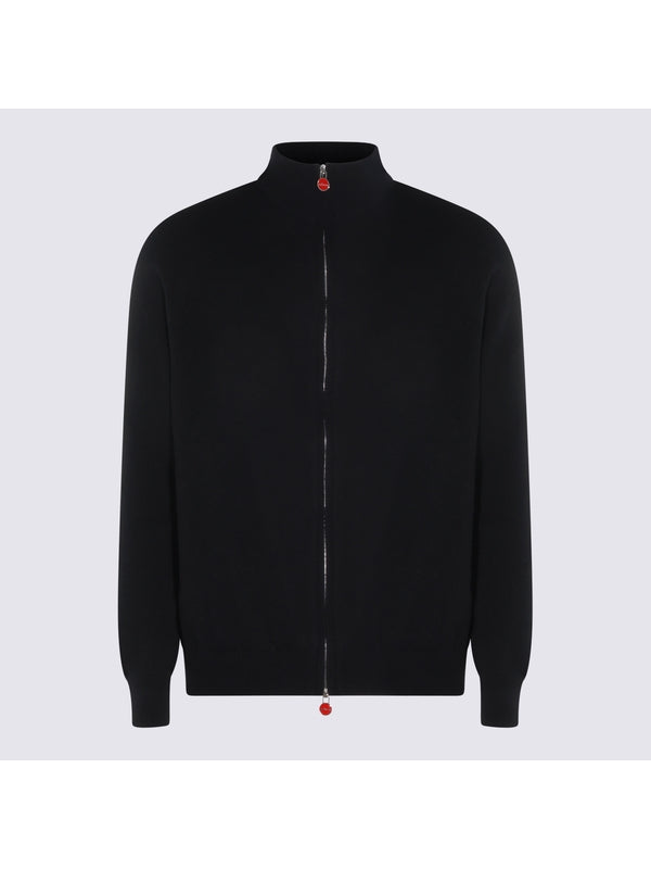 Kiton Black Cardigans