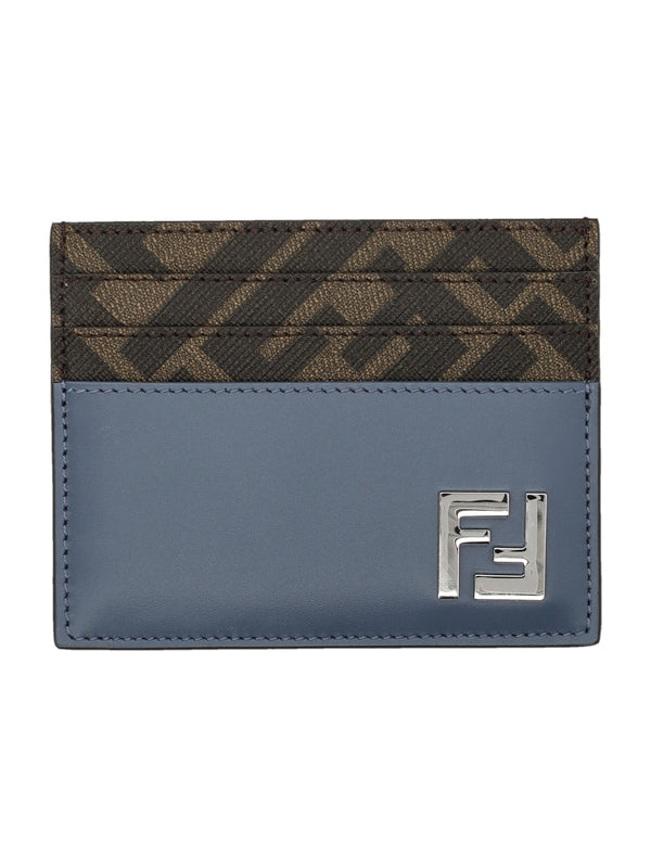 Fendi Blue Card Wallet
