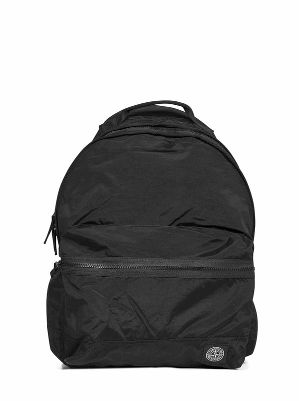 Stone Island Black Backpack