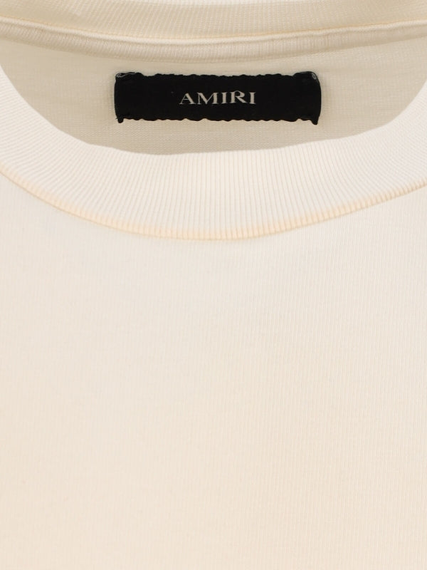 Amiri Beige Half Sleeve