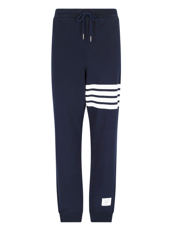 4-Bar Cotton Track Pants