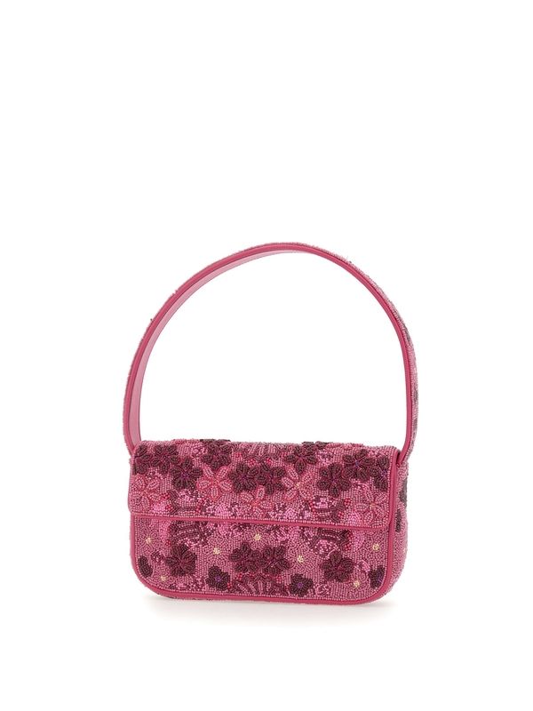 Tommy Bead Flap Shoulder Bag