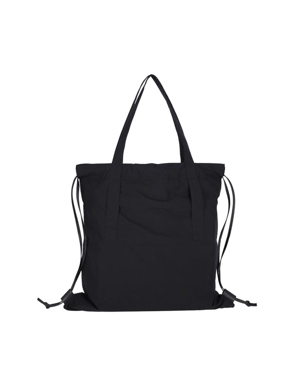 AQ Logo Drawstring Tote Bag