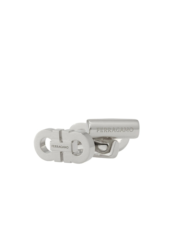 Ferragamo Silver Cufflinks