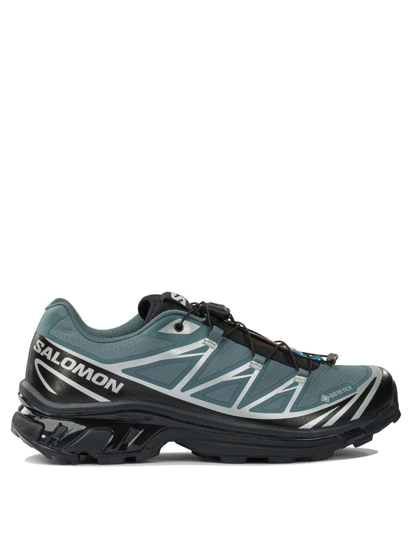 Salomon Blue Black Low Top Sneakers