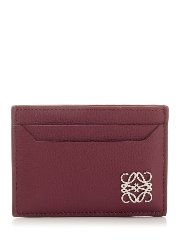 Anagram Logo Leather Cardholder