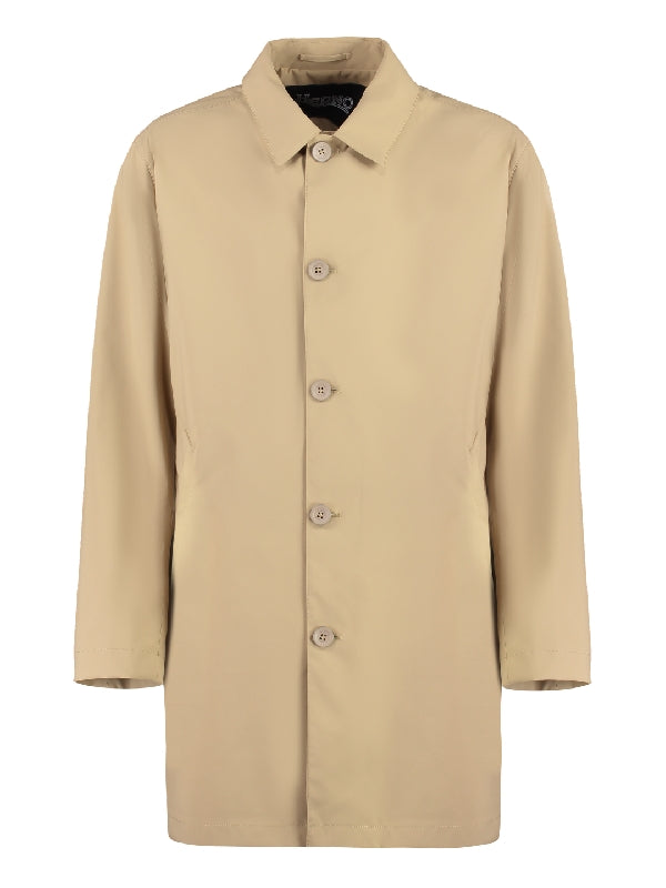 Beige Trench Car Coat